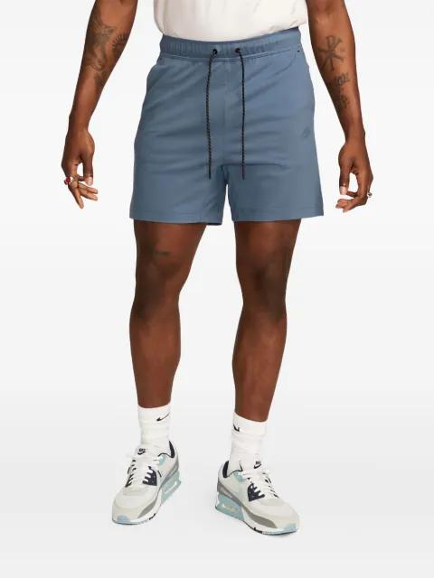 embroidered-logo track shorts by NIKE