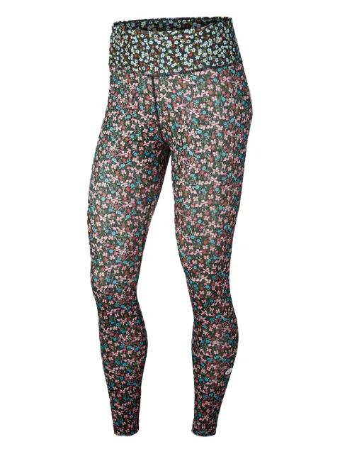 floral leggings by NIKE