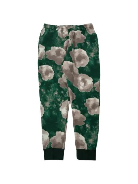 floral-print club track pants by NIKE