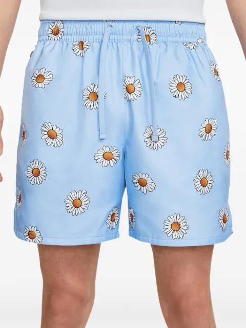 floral-print shorts by NIKE