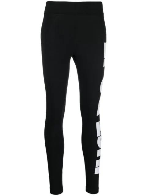 high-rise slogan leggings by NIKE