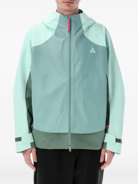hoodied colour-block jacket by NIKE