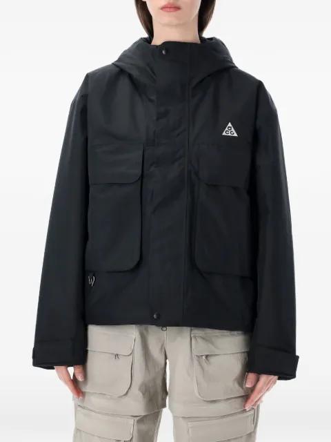 hoodied flap-pocket jacket by NIKE