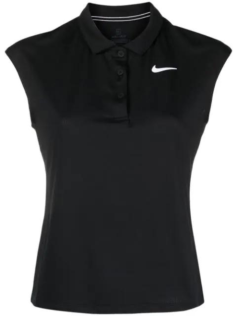 logo-detail polo top by NIKE
