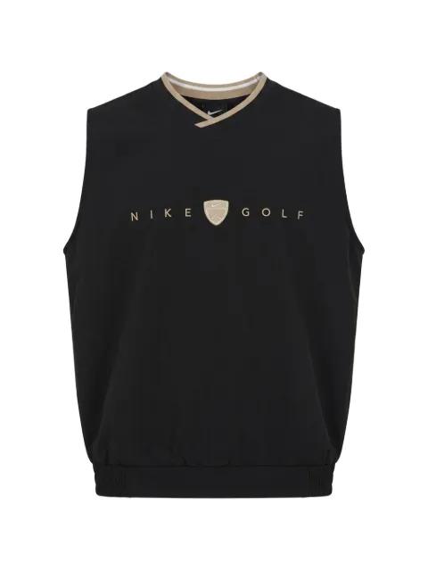 logo-embroidered V-neck vest by NIKE