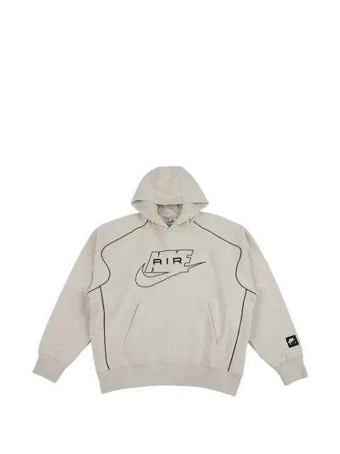 logo-embroidered hoodie by NIKE