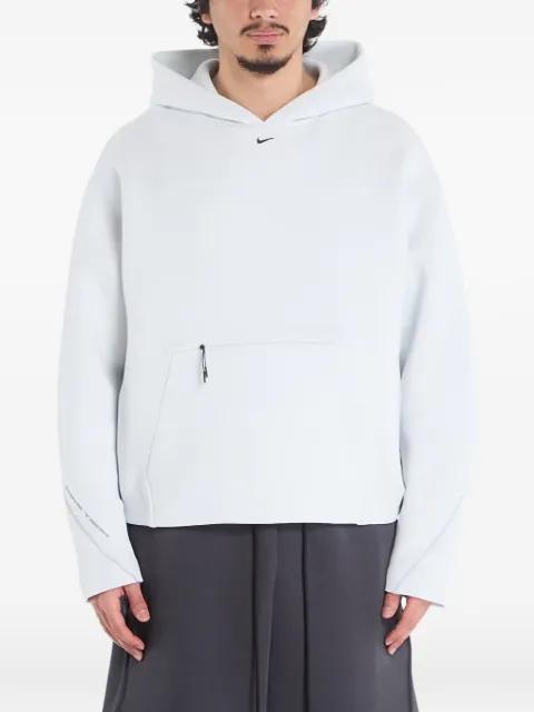 logo-embroidery hoodie by NIKE