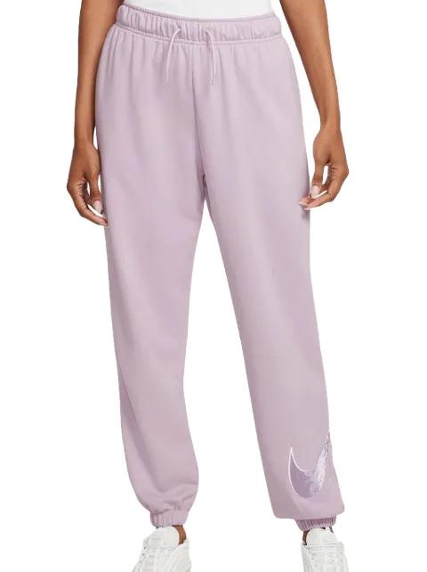 logo-print fleece track pants by NIKE