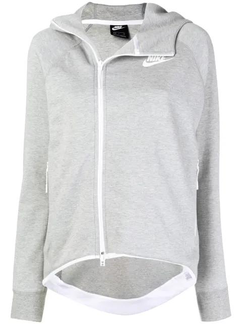 logo-print hoodie by NIKE