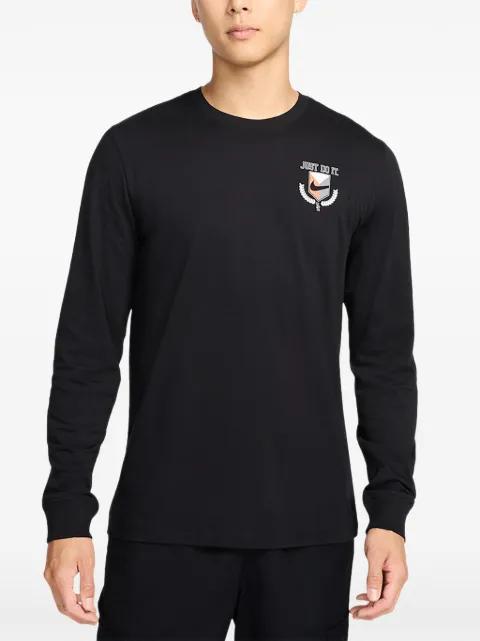 logo-print long-sleeve T-shirt by NIKE