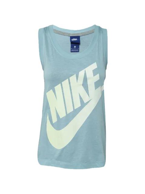 logo-print tank top by NIKE