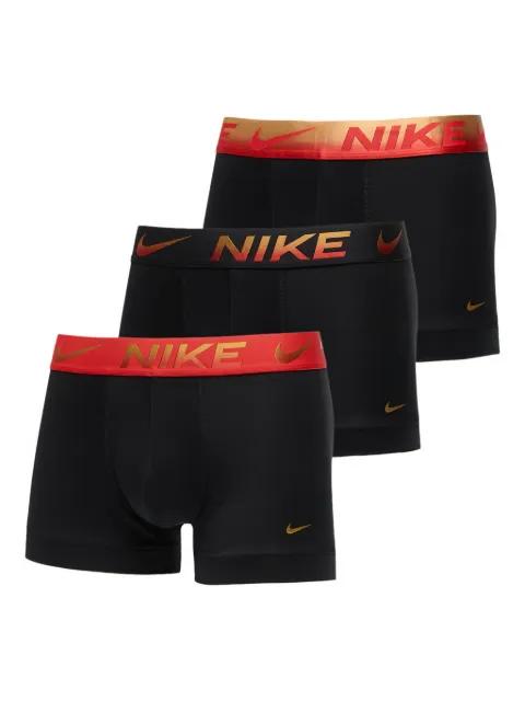 logo-waistband essential micro boxers (pack of three) by NIKE