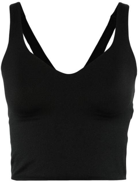 moulded-cup V-neck tank top by NIKE