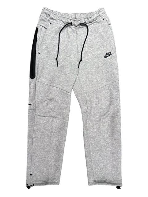 open-hem fleece cotton trousers by NIKE