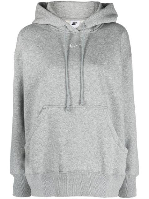 oversize mélange drawstring hoodie by NIKE