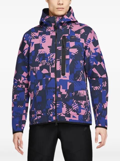 patterned hoodie by NIKE