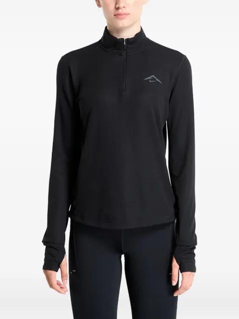 quarter-zip thumb-hole sweatshirt by NIKE