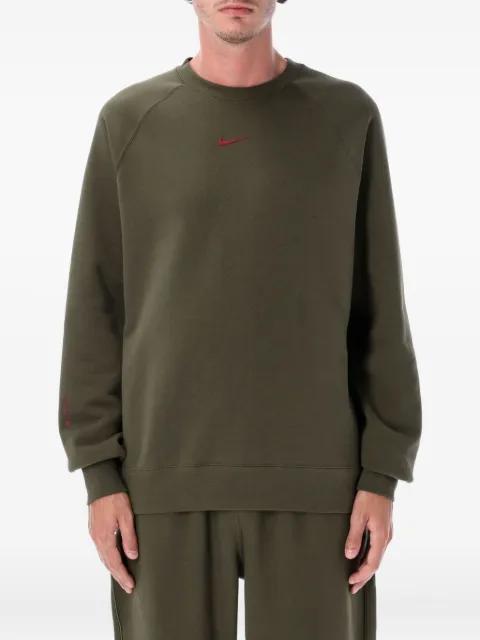 raglan-sleeve crew-neck sweatshirt by NIKE