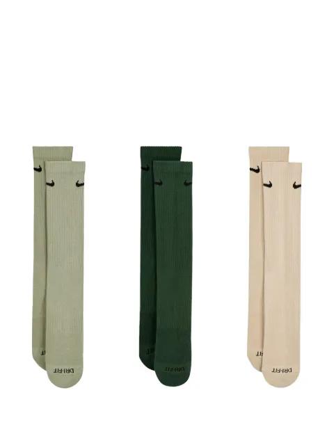 ribbed socks set (set of three) by NIKE