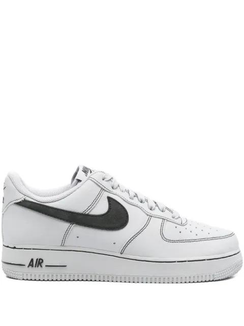 sketched swoosh leather sneakers by NIKE
