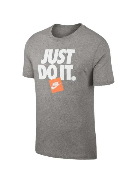 slogan-print T-shirt by NIKE