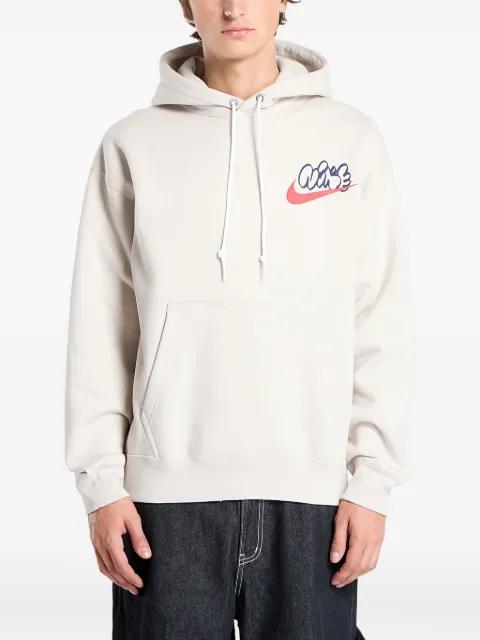 swoosh-graphic long-sleeve hoodie by NIKE