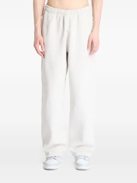 swoosh open-hem fleece pants by NIKE