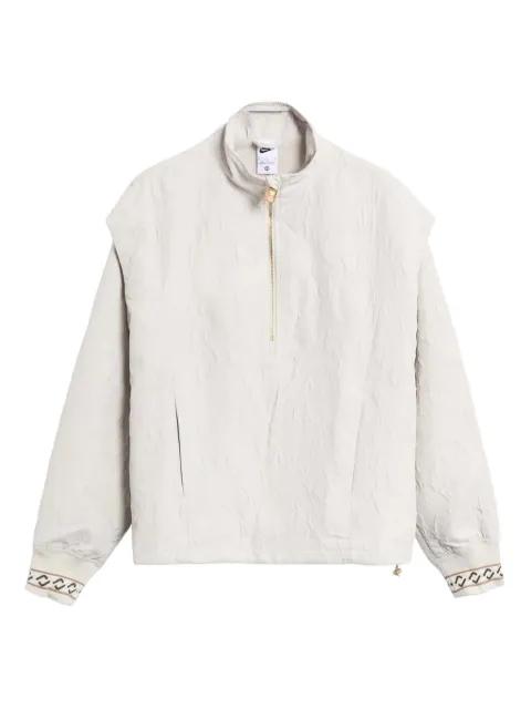 textured panelled jacket by NIKE
