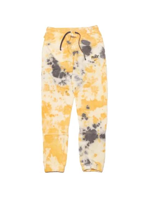 tie-dye track pants by NIKE