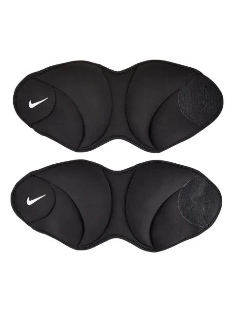 two-pack 2.5lbs "Black/White" ankle weights by NIKE