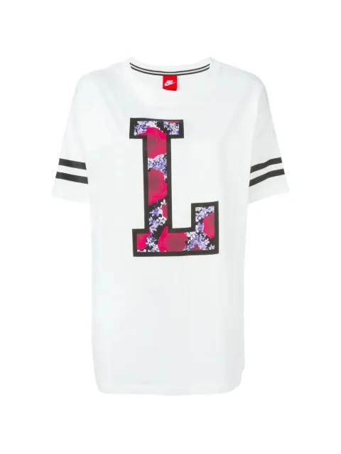 varsity print T-shirt by NIKE