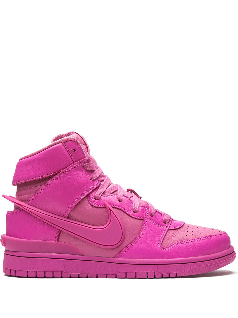 x AMBUSH Dunk High SP "Lethal Pink" sneakers by NIKE