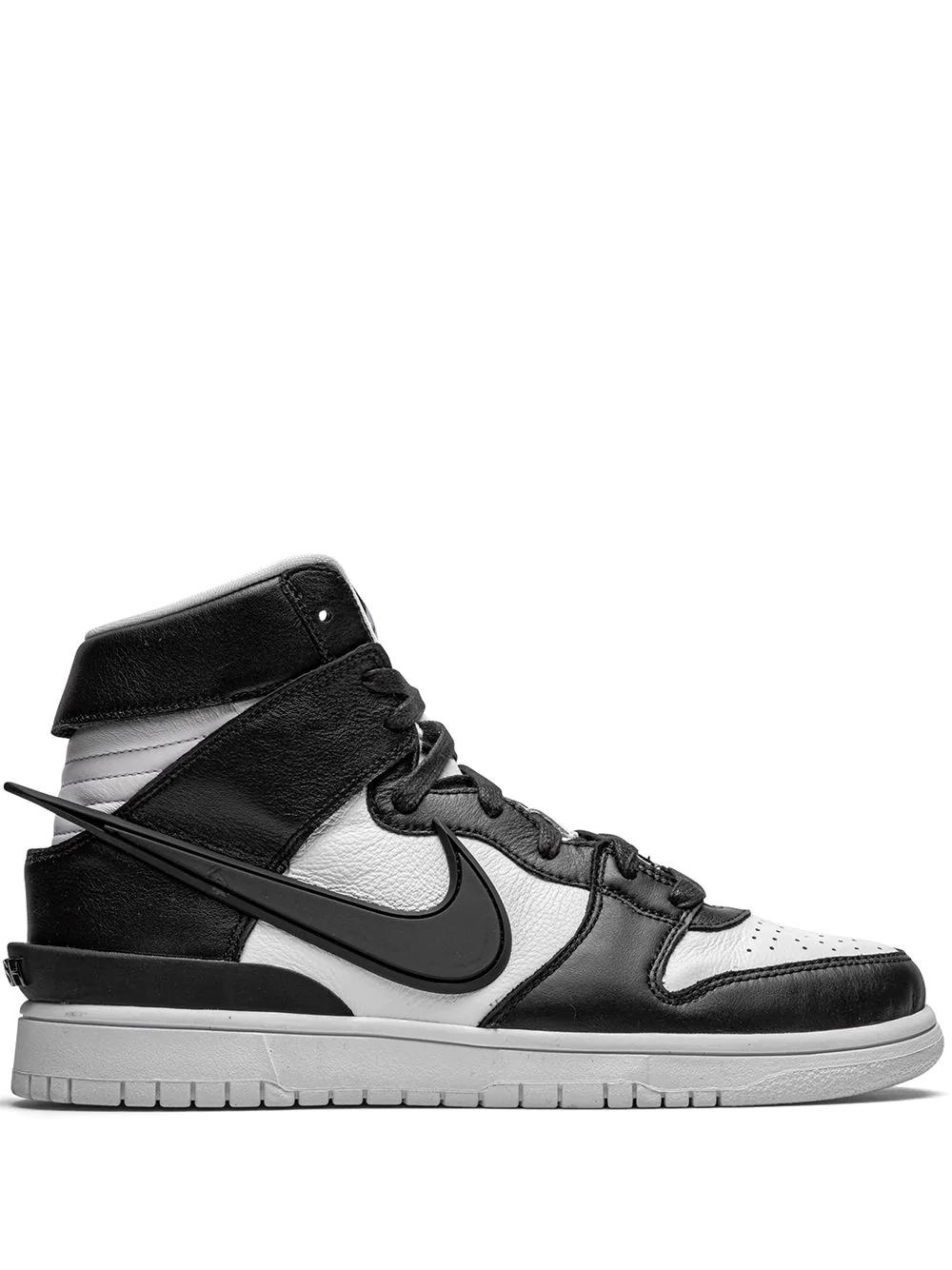 x AMBUSH Dunk High SP "Spruce Aura" sneakers by NIKE