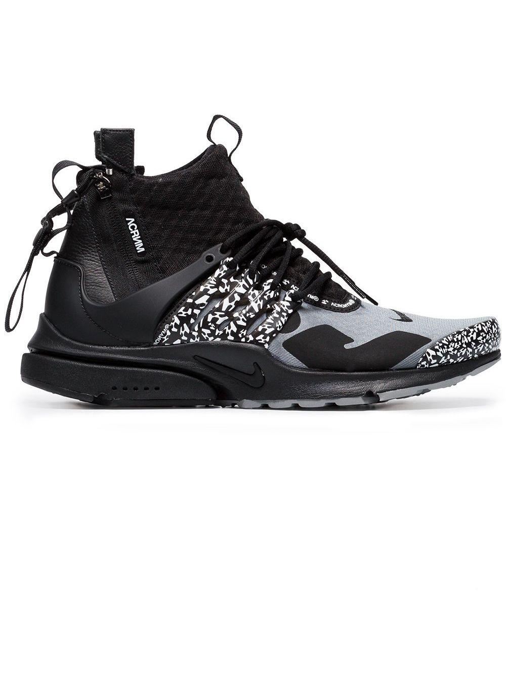 x Acronym Air Presto Mid "Cool Grey" sneakers by NIKE