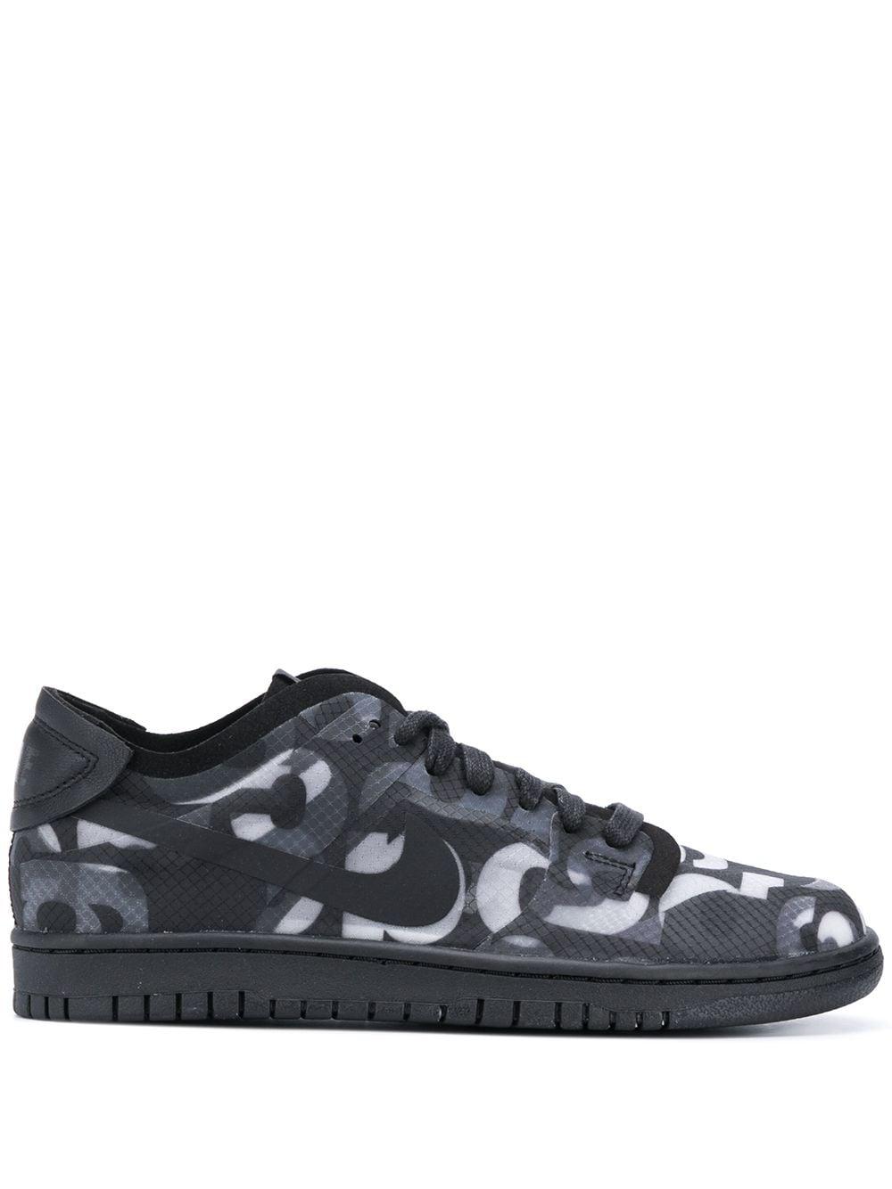 x Comme des Garçons Dunk Monogram sneakers by NIKE