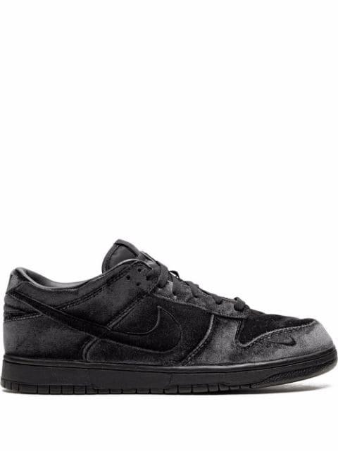 x Dover Street Market Dunk Low "Triple Black Velvet" sneakers by NIKE