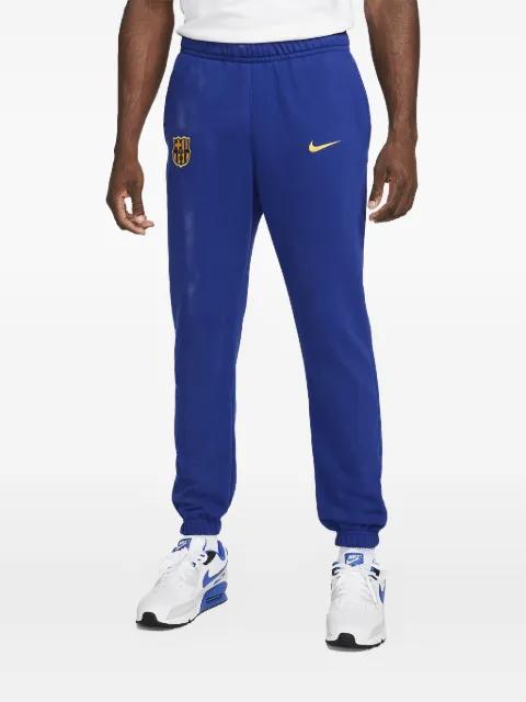 x FC Barcelona Club Swoosh-embroidered track pants by NIKE