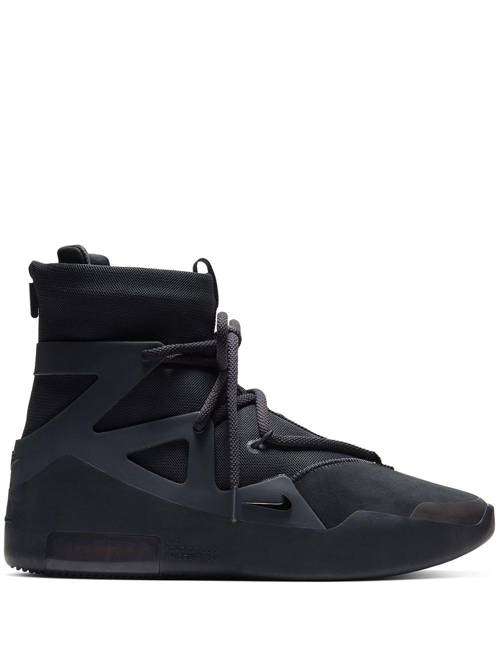 x Fear Of God Air 1 "Triple Black" sneakers by NIKE