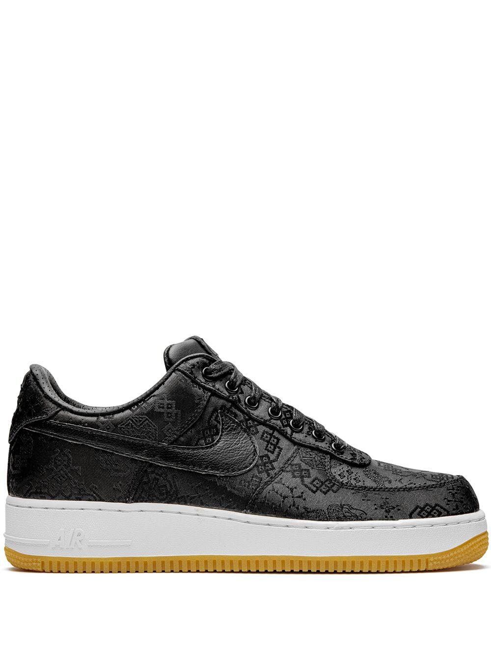 x Fragment x Clot Air Force 1 07 "Black Silk" sneakers by NIKE