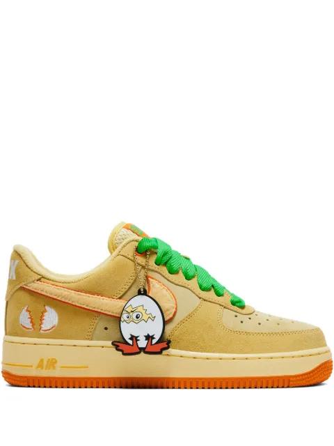 x GOAT Division St. Air Force 1 Low Ducks of a Feather “Egg or Duck” sneakers by NIKE