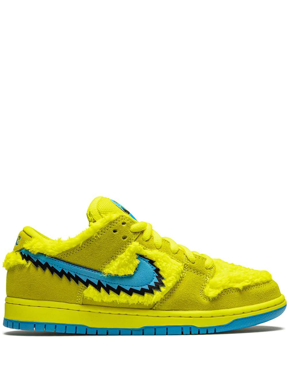 x Grateful Dead SB Dunk Low "Yellow Bear" sneakers by NIKE