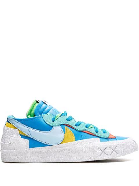 x KAWS x sacai Blazer Low "Blue" sneakers by NIKE