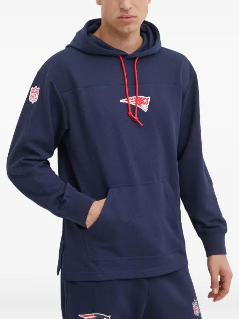 x NFL New England Patriots logo-patch hoodie by NIKE