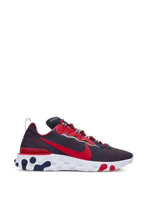 x NFL React Element 55 "New England Patriots" sneakers by NIKE