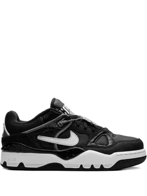 x NIGO Air Force 3 SP "Black/White/Smoke Grey/Metallic Platinum" sneakers by NIKE