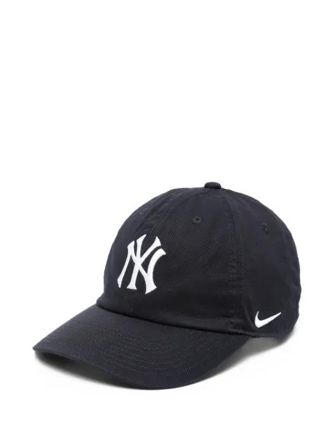 x New York Yankees logo-embroidered baseball cap by NIKE