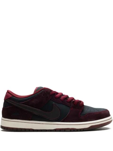 x Riot Skateshop SB Dunk Low "Mahogany/Dark Beetroot/Team Red/Sail/Night Maroon" sneakers by NIKE