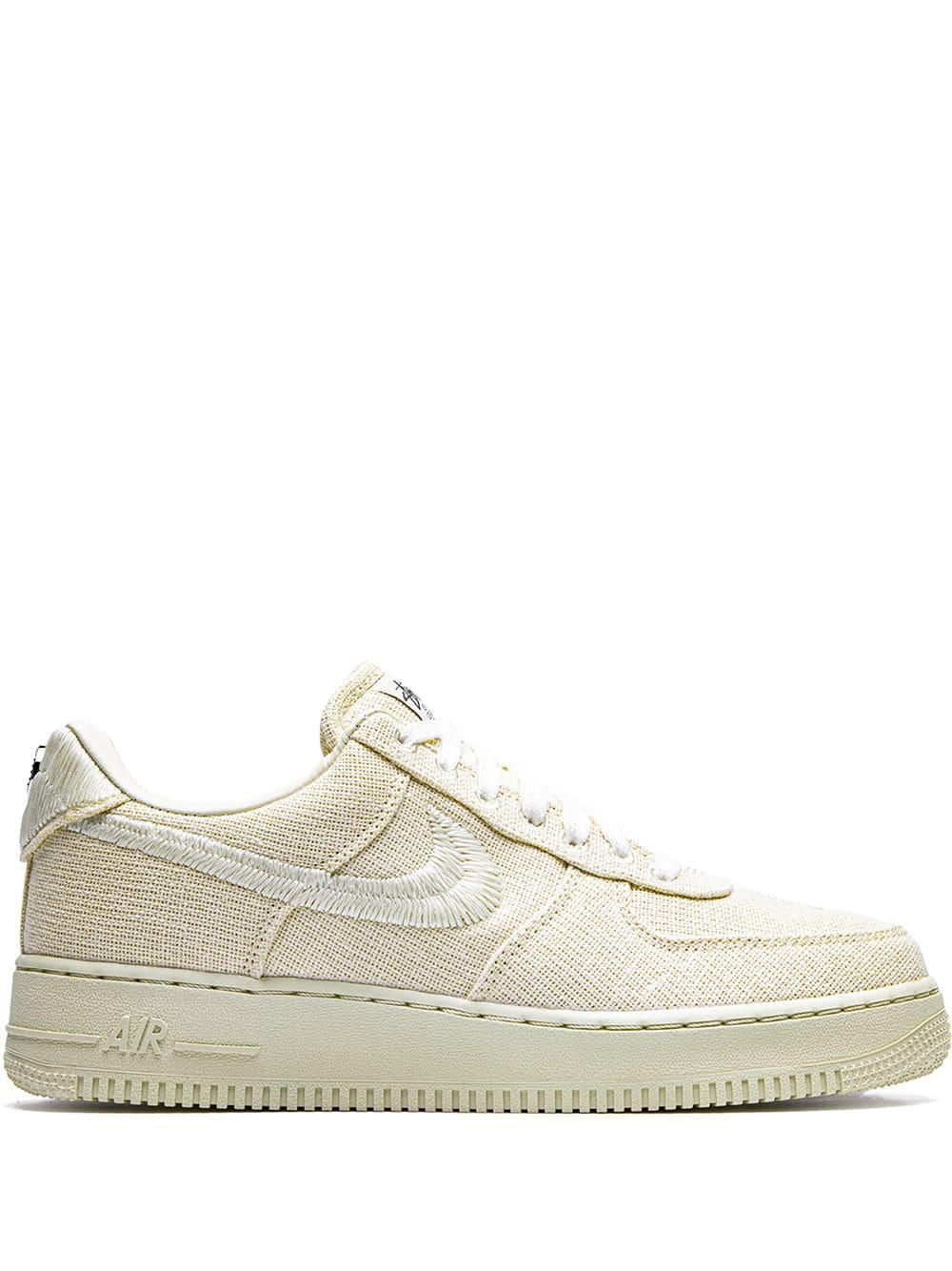 x Stussy Air Force 1 Low "Fossil" sneakers by NIKE