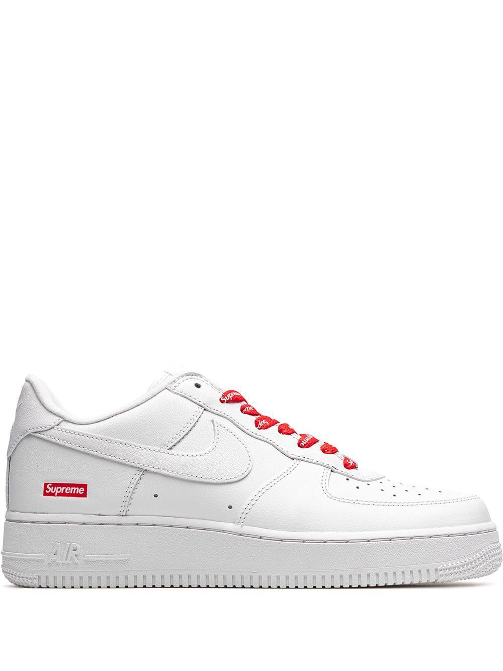 x Supreme Air Force 1 Low "Mini Box Logo White" sneakers by NIKE
