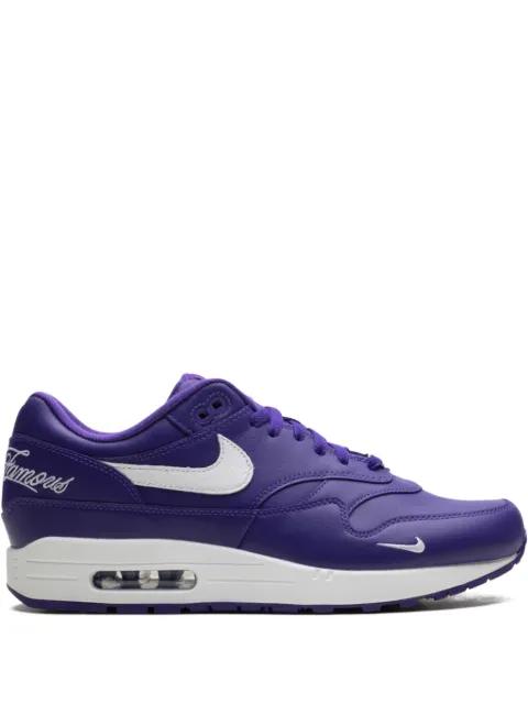 x Supreme Air Max 1 '87 SP "Varsity Purple/White" sneakers by NIKE